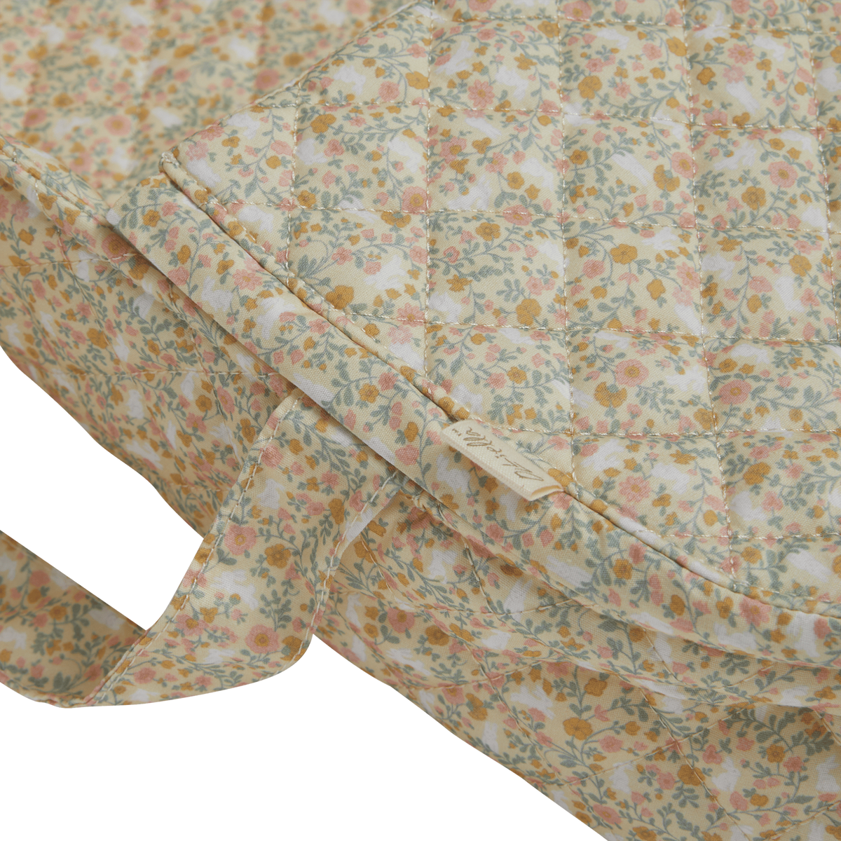 Dinkum Dolls Quilted Carry Cot - Garden Floral