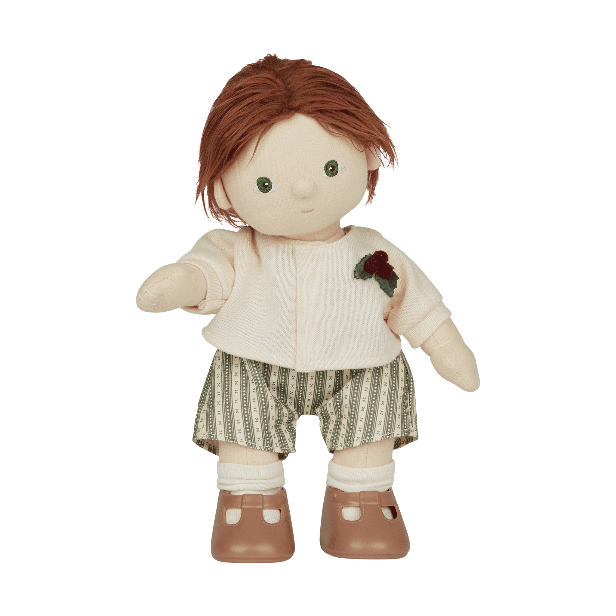 Dinkum Dolls Cardigan & Romper Set (Holiday)
