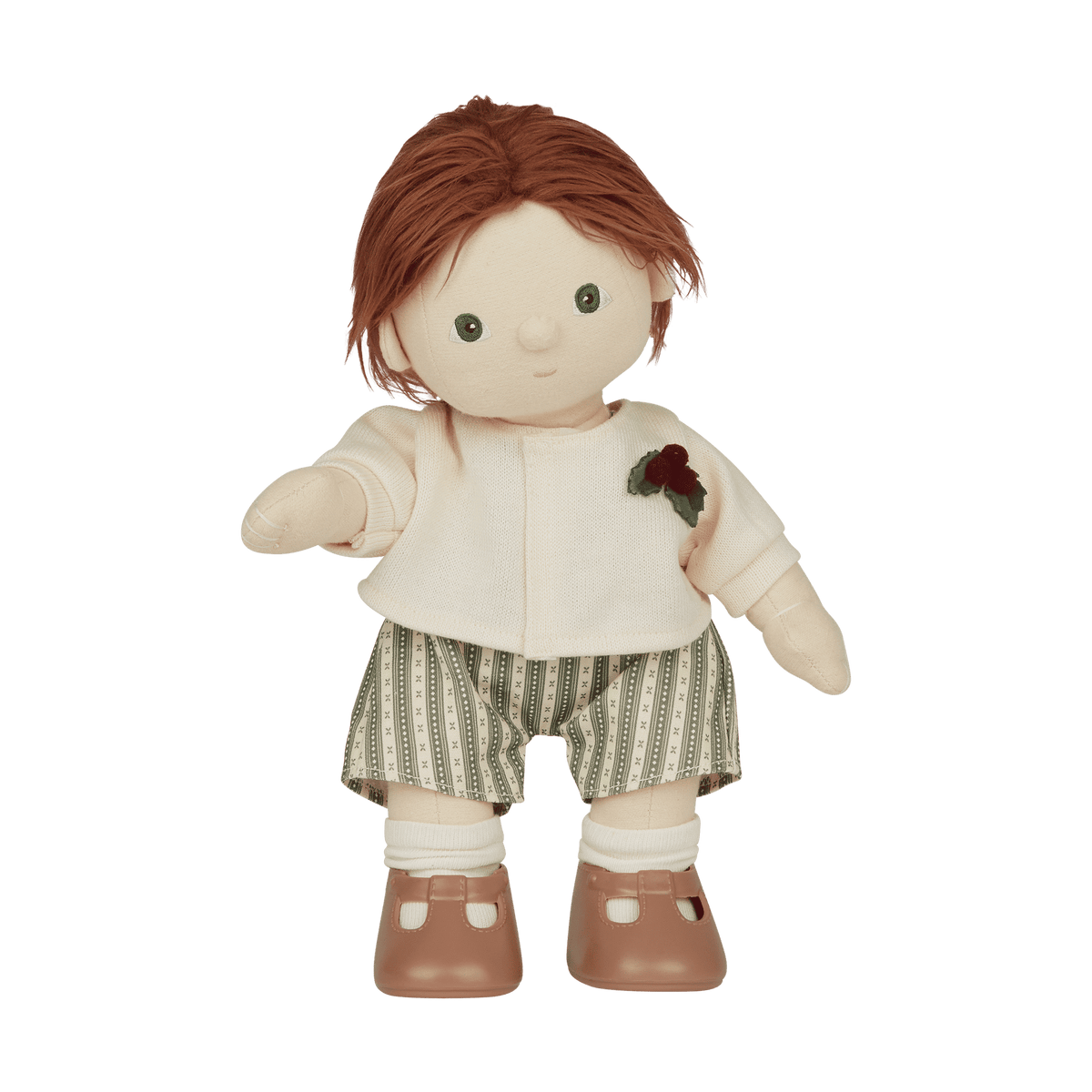 Dinkum Dolls Cardigan & Romper Set (Holiday)