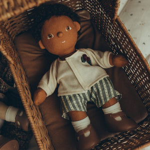 Dinkum Dolls Cardigan & Romper Set (Holiday)