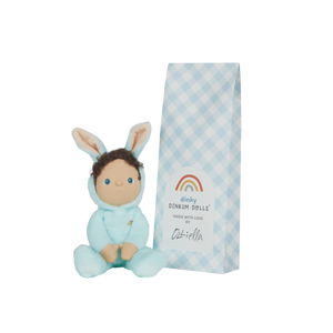 Dinky Dinkum Doll - Basil Bunny (Misty Blue)