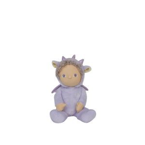 Dinky Dinkum Doll Duffy Dragon - Lavender