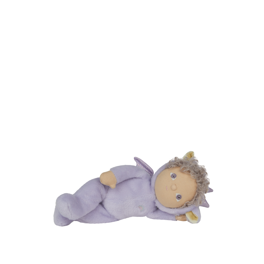 Dinky Dinkum Doll Duffy Dragon - Lavender