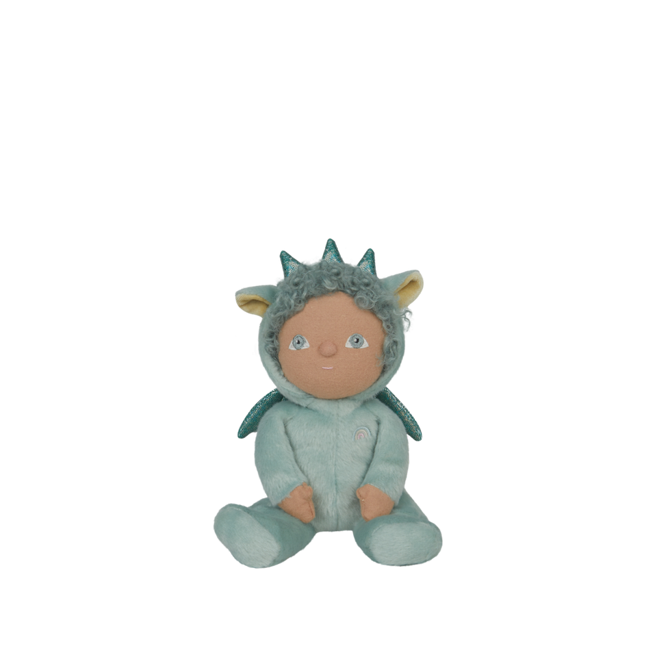 Dinky Dinkum Doll Dante Dragon - Green