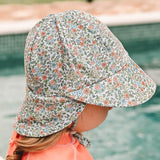 Swim Legionnaire Flap Beach Hat - Olivia