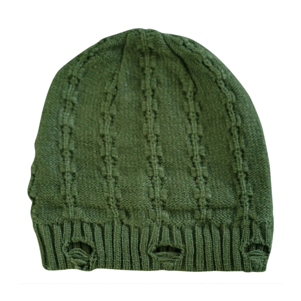 Everest Beanie (Olive Green)