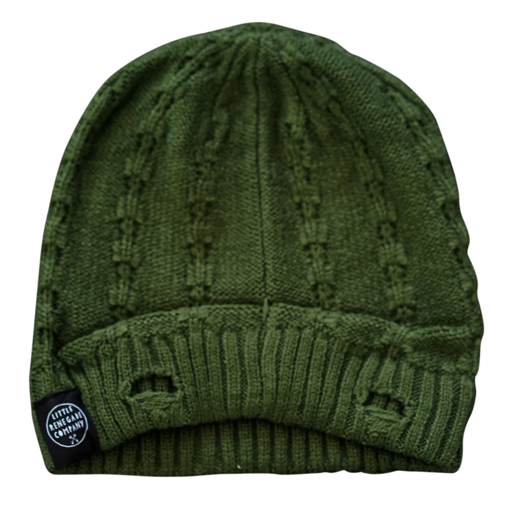 Everest Beanie (Olive Green)