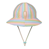 Ponytail Swim Bucket Hat - Rainbow