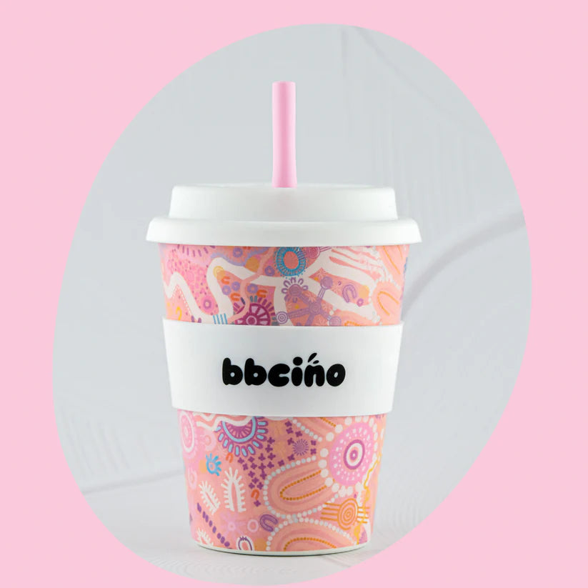 Country in Pink Biggiecino Cup