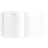 Lilac Mini Baby Book