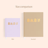 Lilac Mini Baby Book