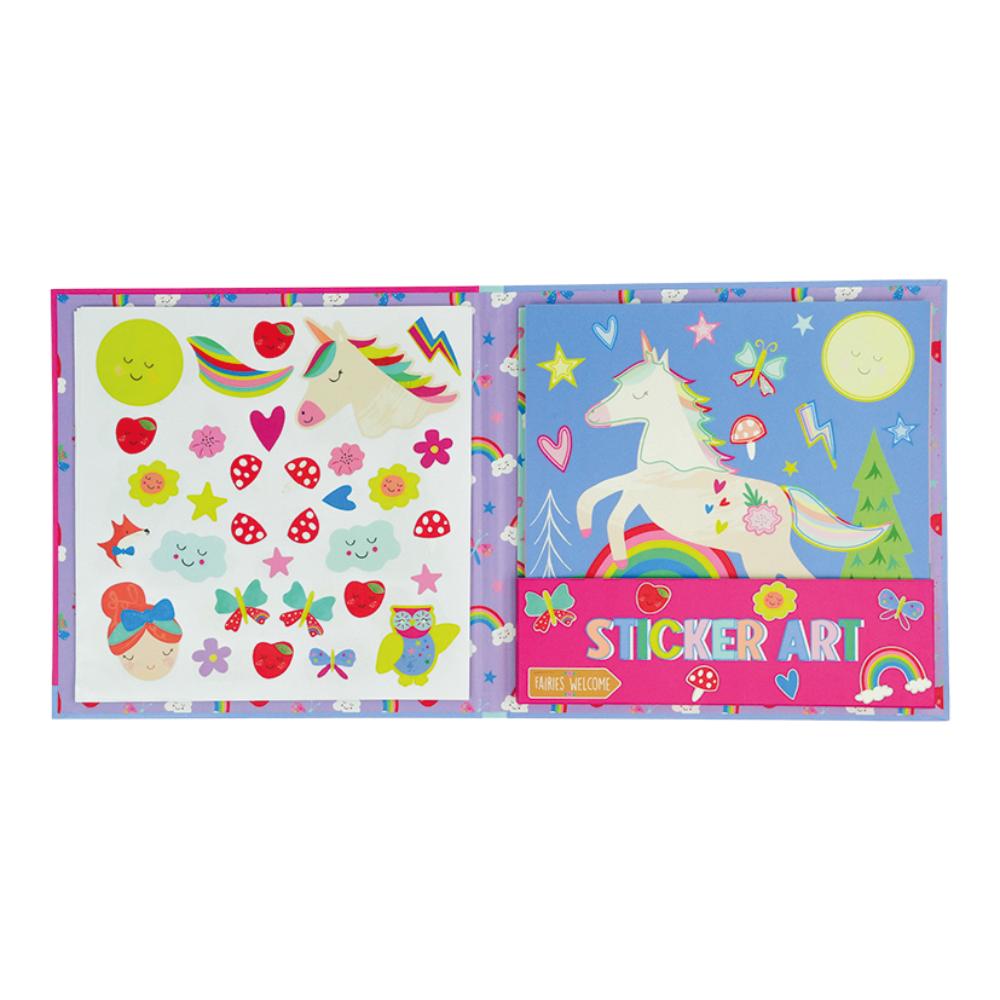 Sticker Art - Rainbow Fairy