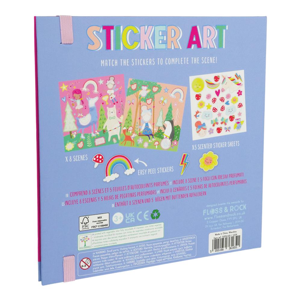 Sticker Art - Rainbow Fairy