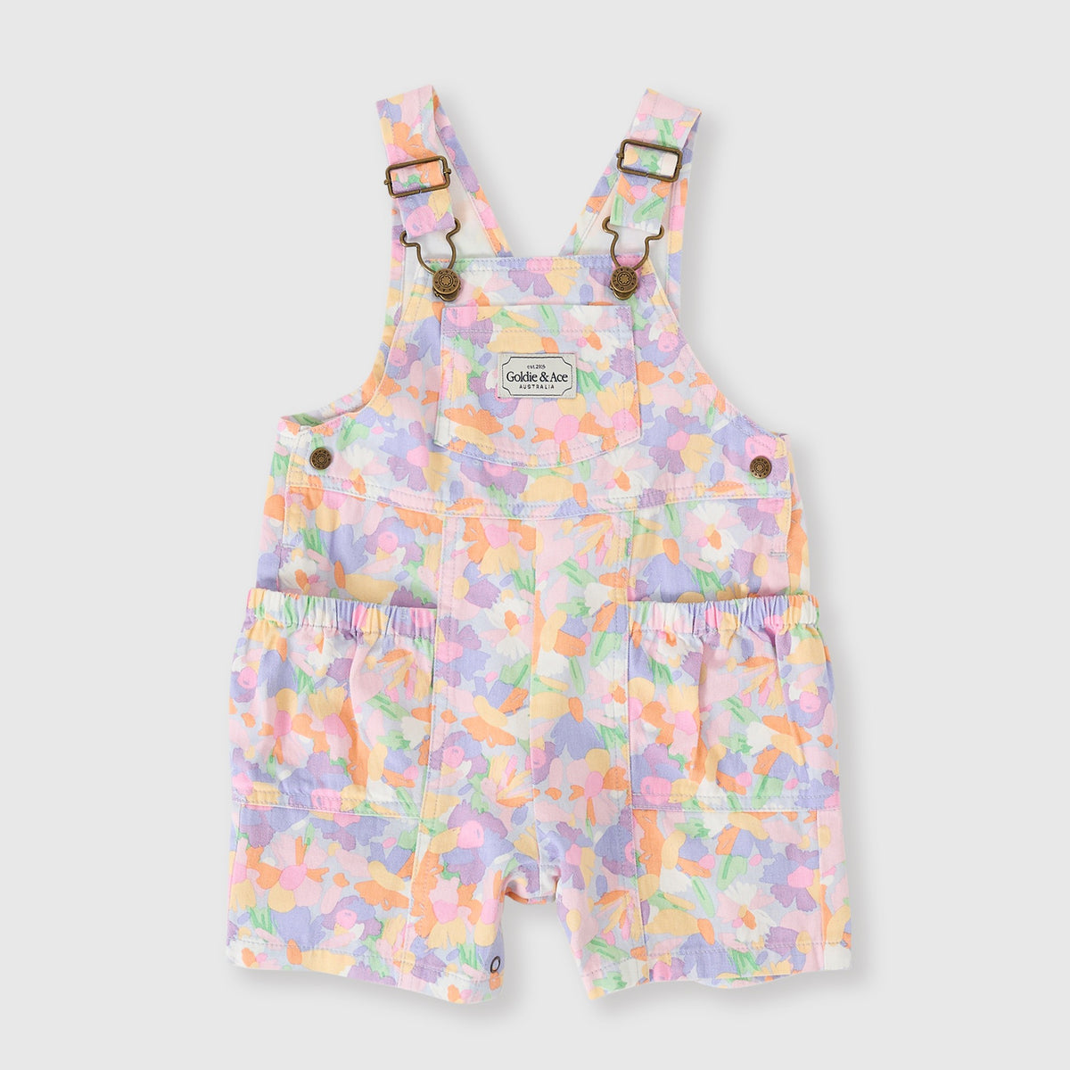 Pastel Bouquet James Pocket Overalls