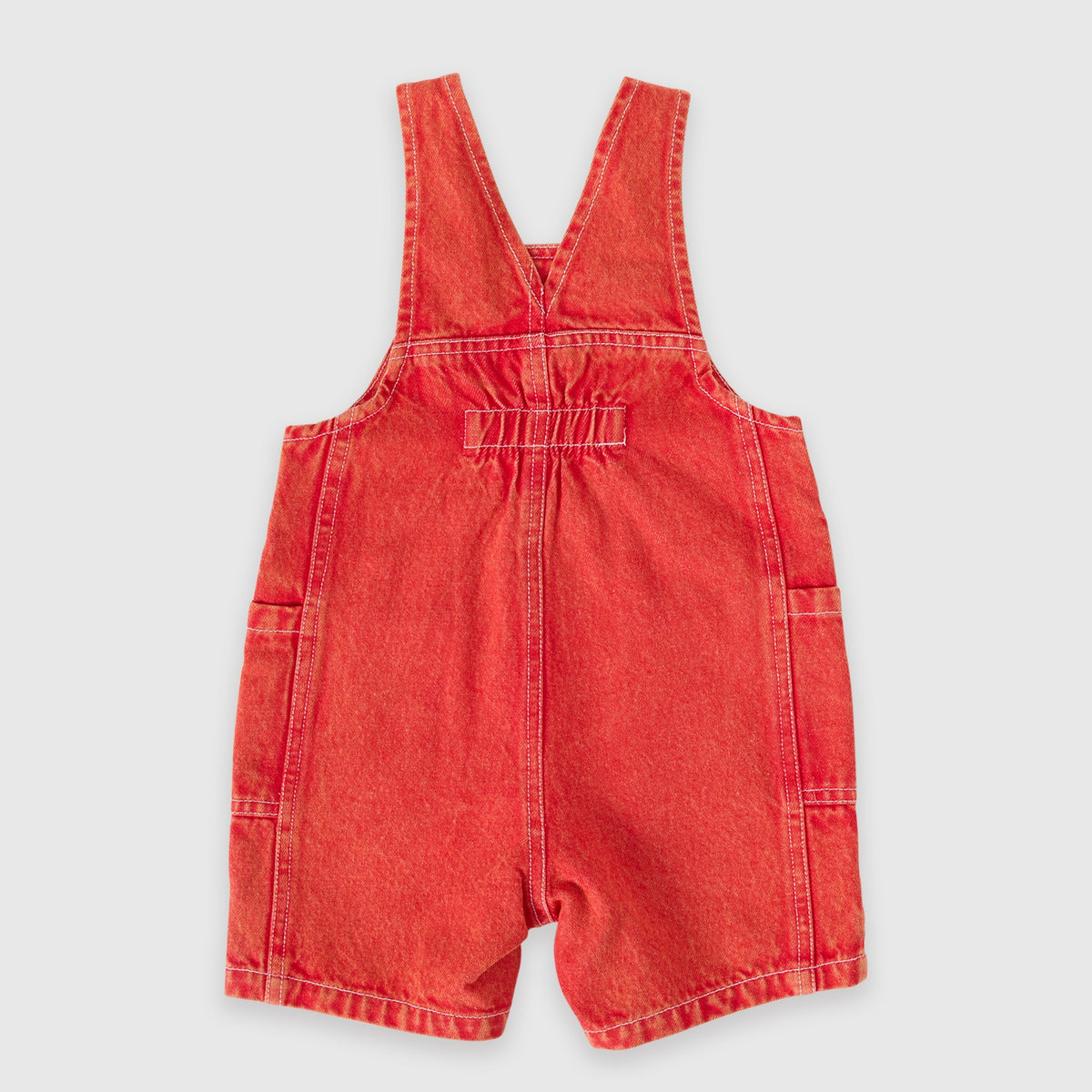 James Vintage Washed Denim Overalls