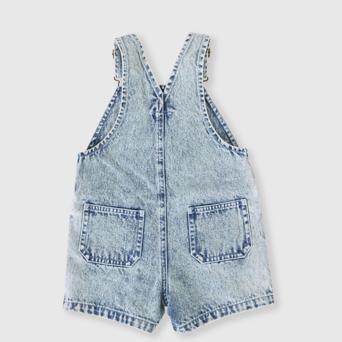 Burton Vintage Washed Denim Overalls