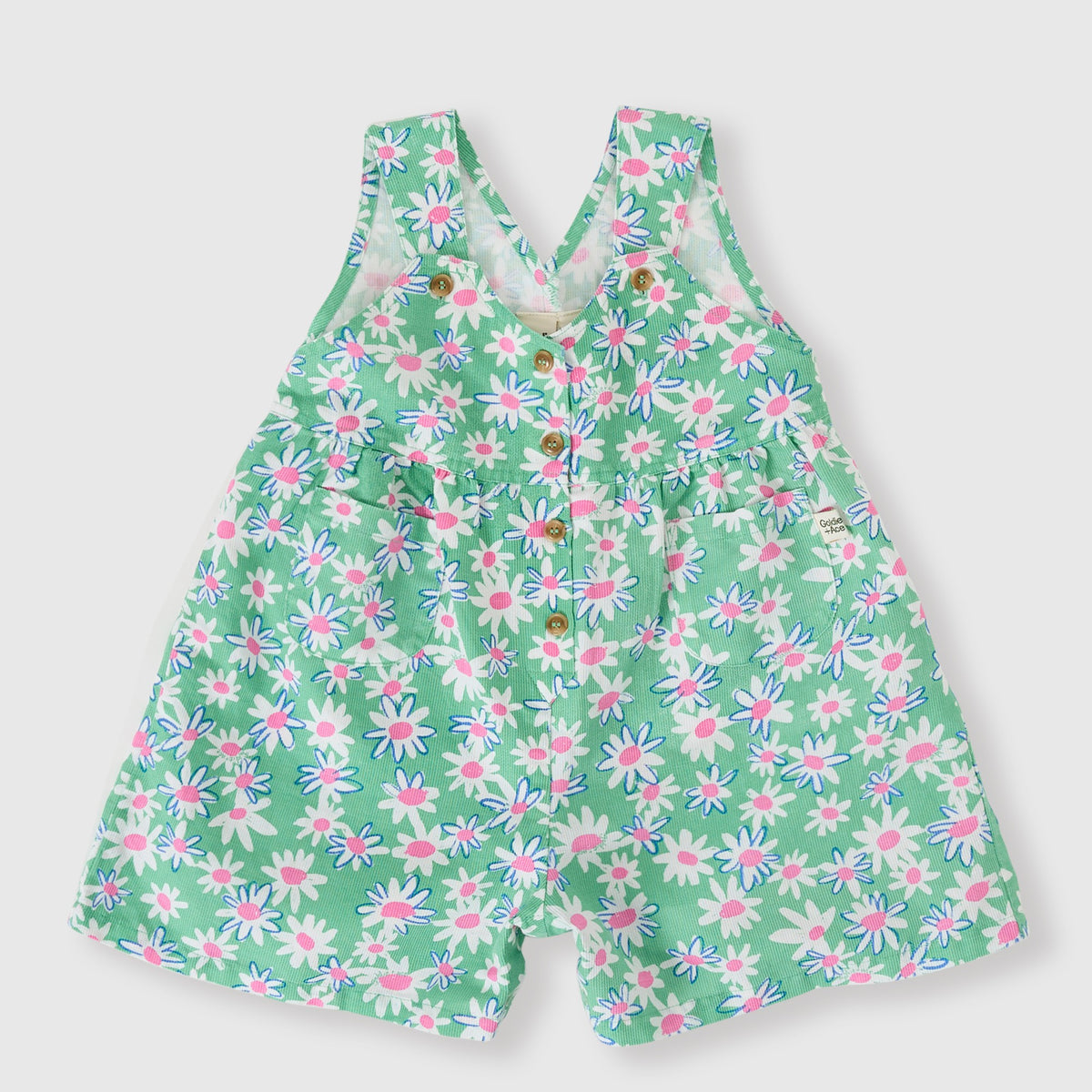 Daisy Patch Sara Shortalls