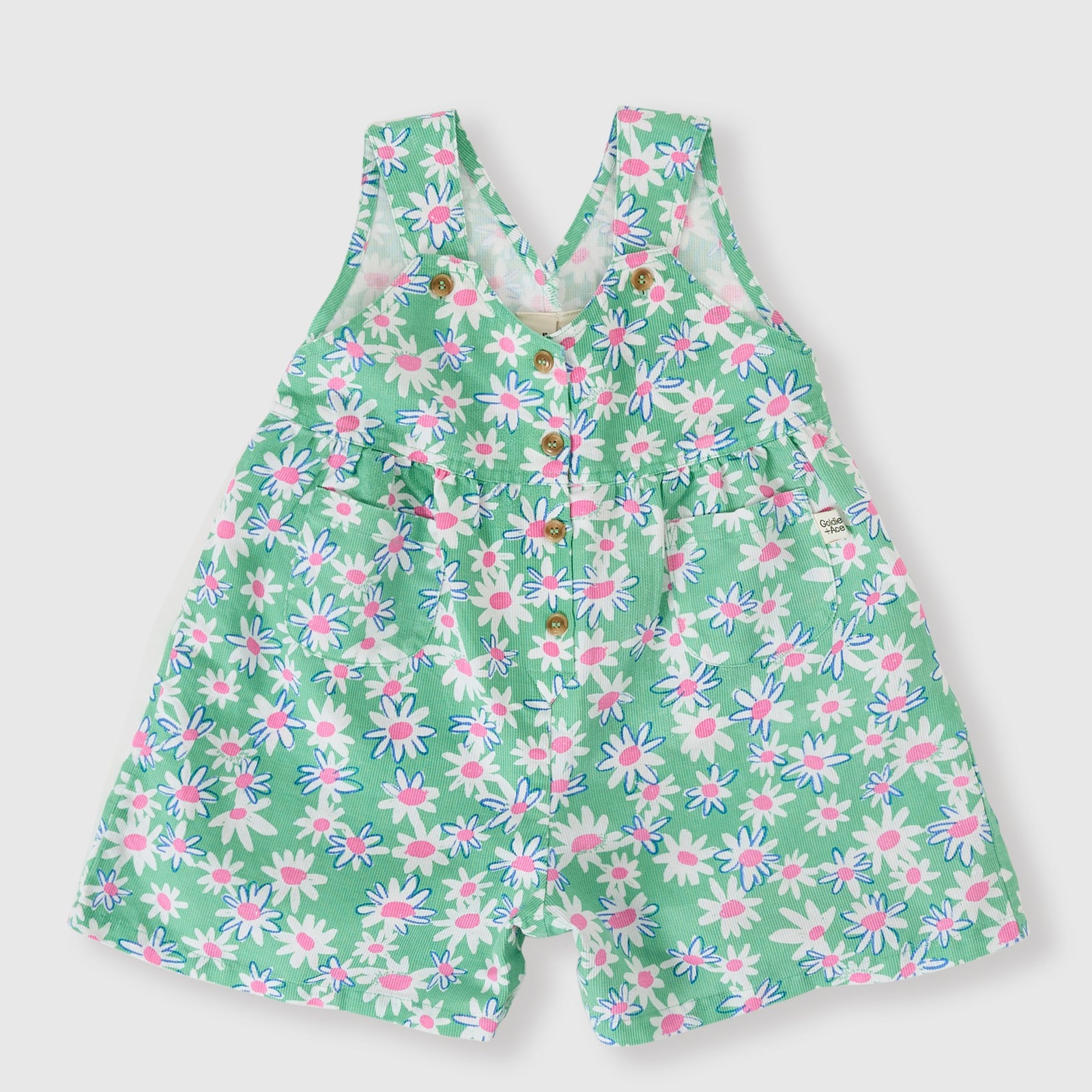 Daisy Patch Sara Shortalls