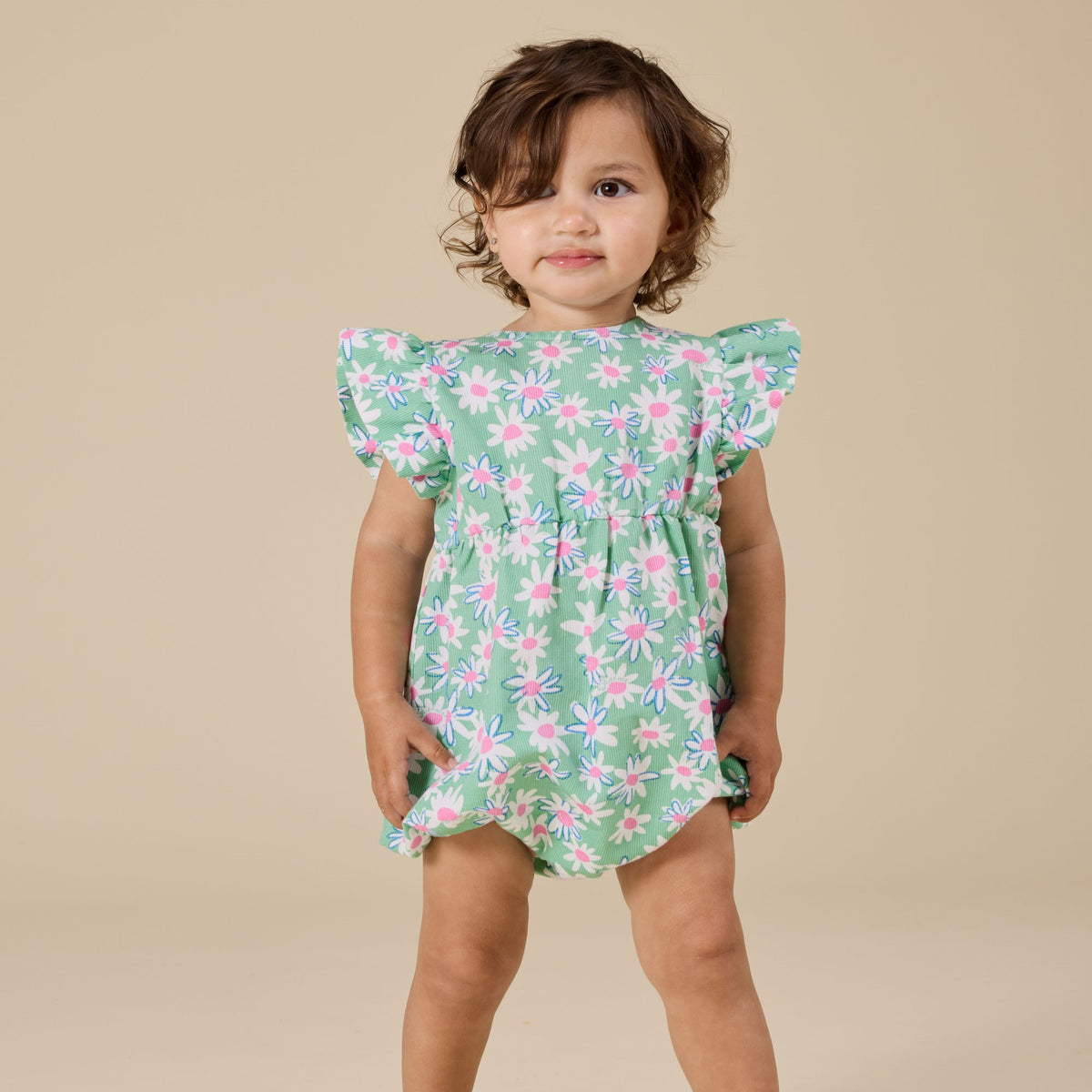 Daisy Patch Lani Romper