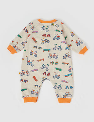 PLAY ALL DAY RELAXED TERRY ROMPER