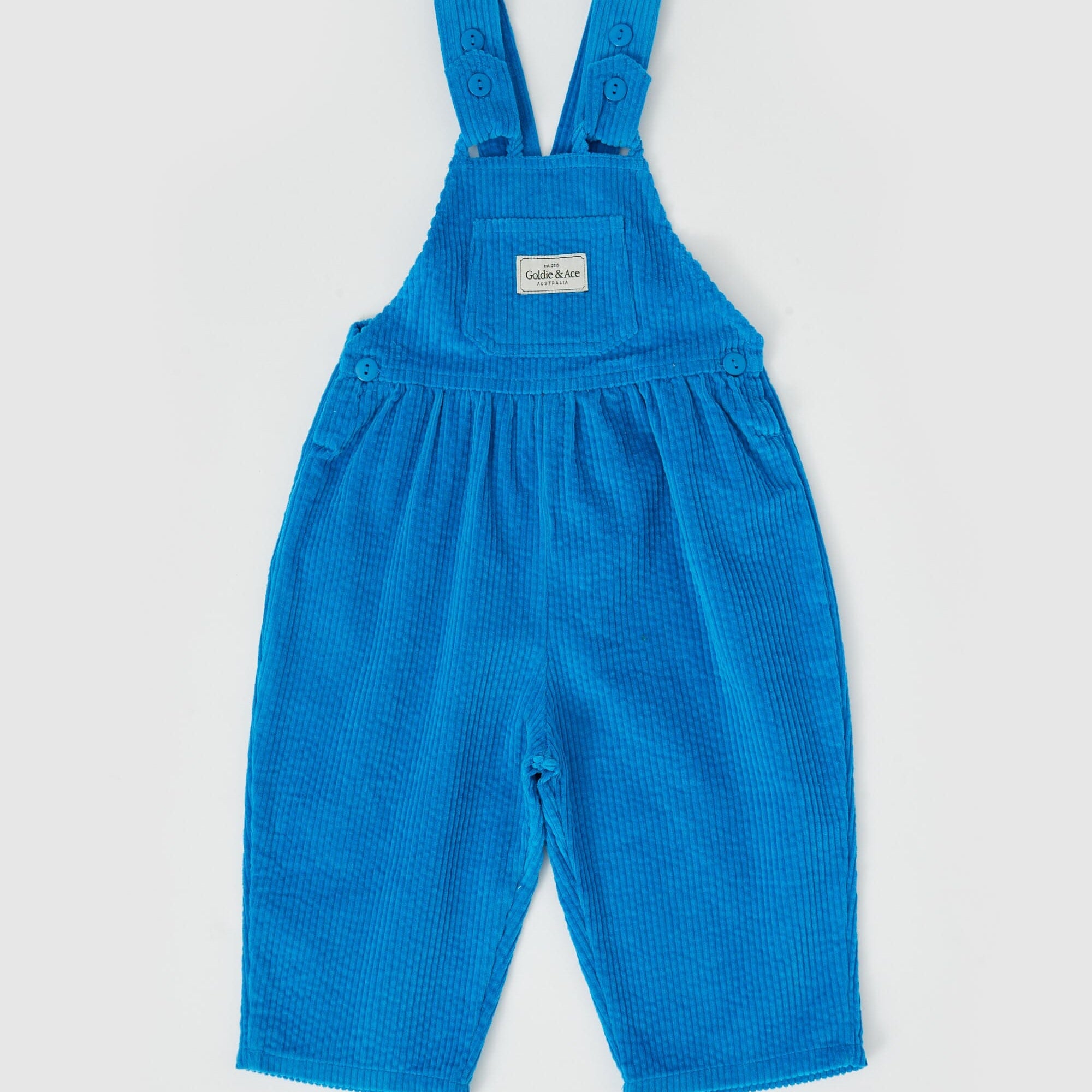 SAMMY CORDUROY OVERALLS (LAKE)