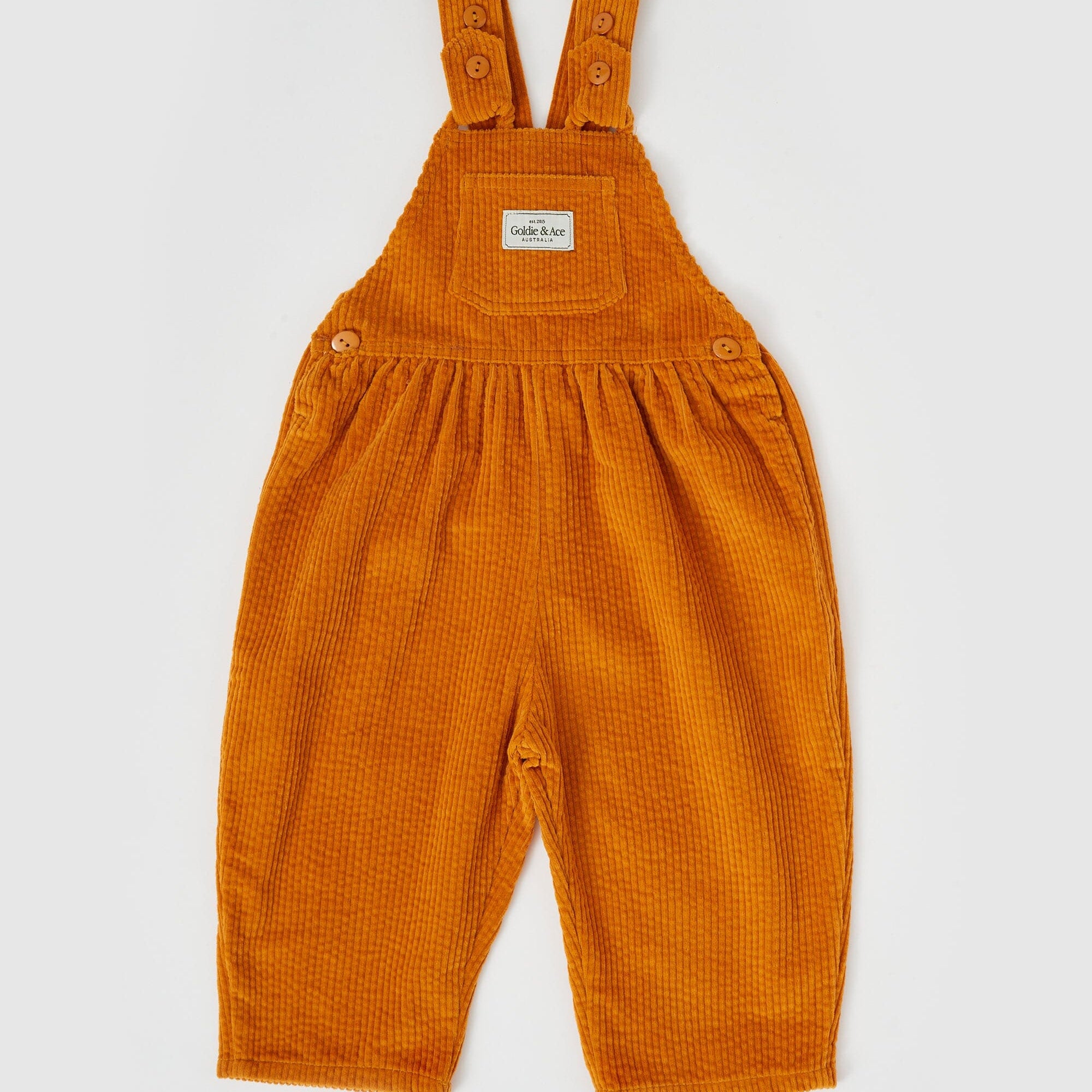 SAMMY CORDUROY OVERALLS (GOLDEN)
