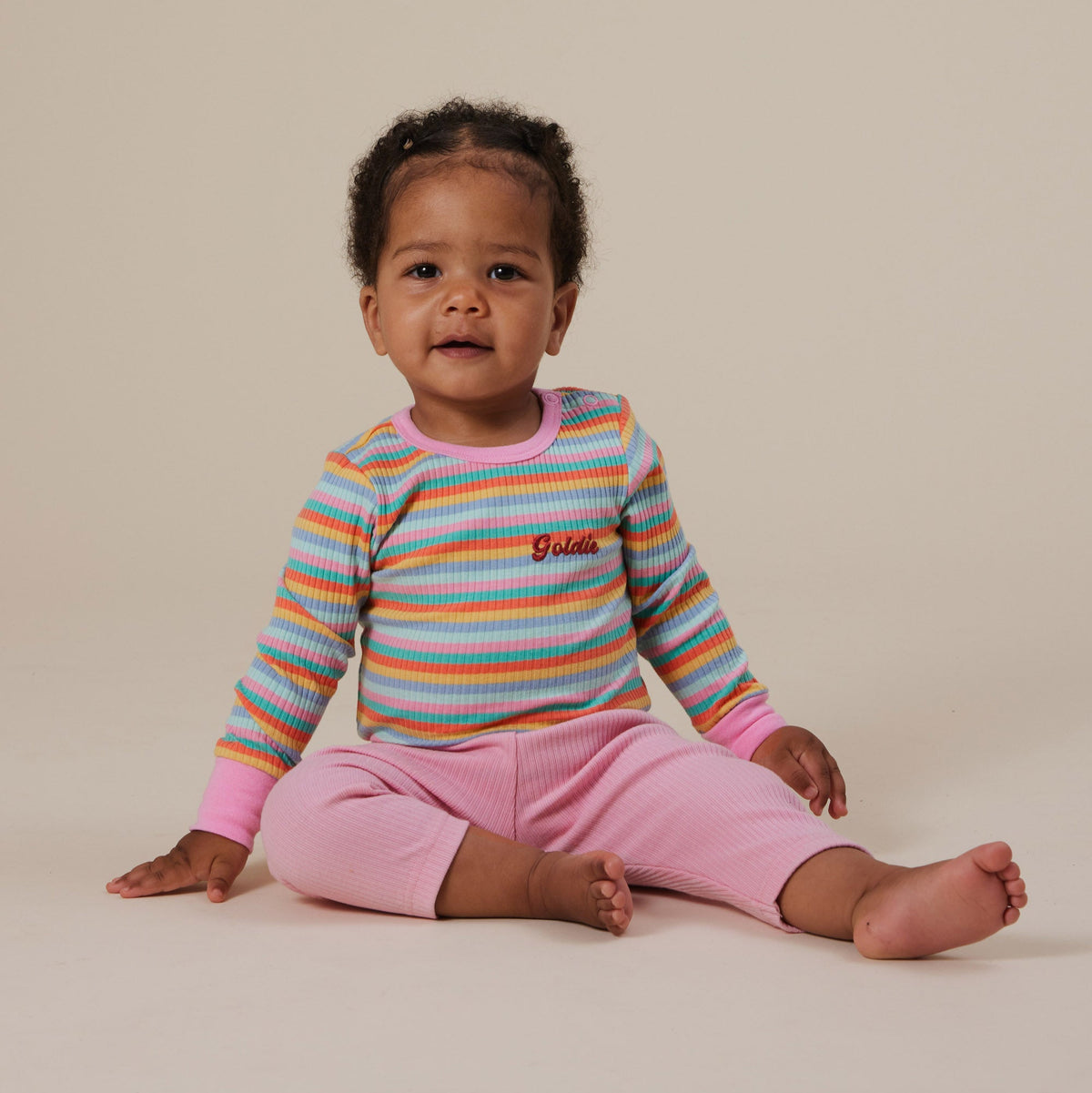 Bowie Rib Legging (Sweet Pea)