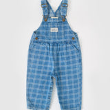 Austin Denim Check Overalls