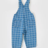Austin Denim Check Overalls