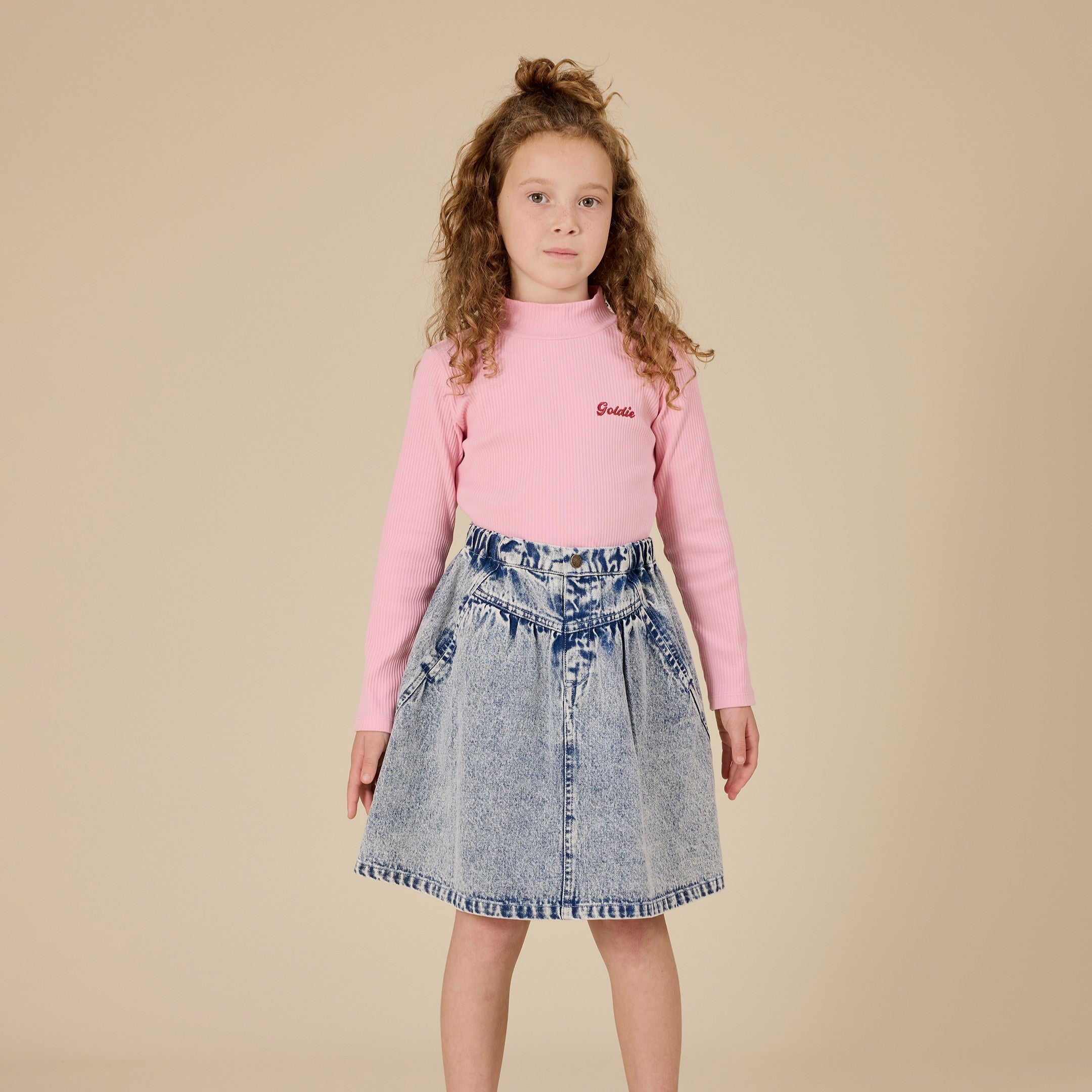 Embroidered Rib Skivvy