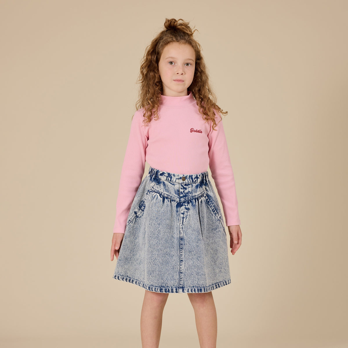 Embroidered Rib Skivvy