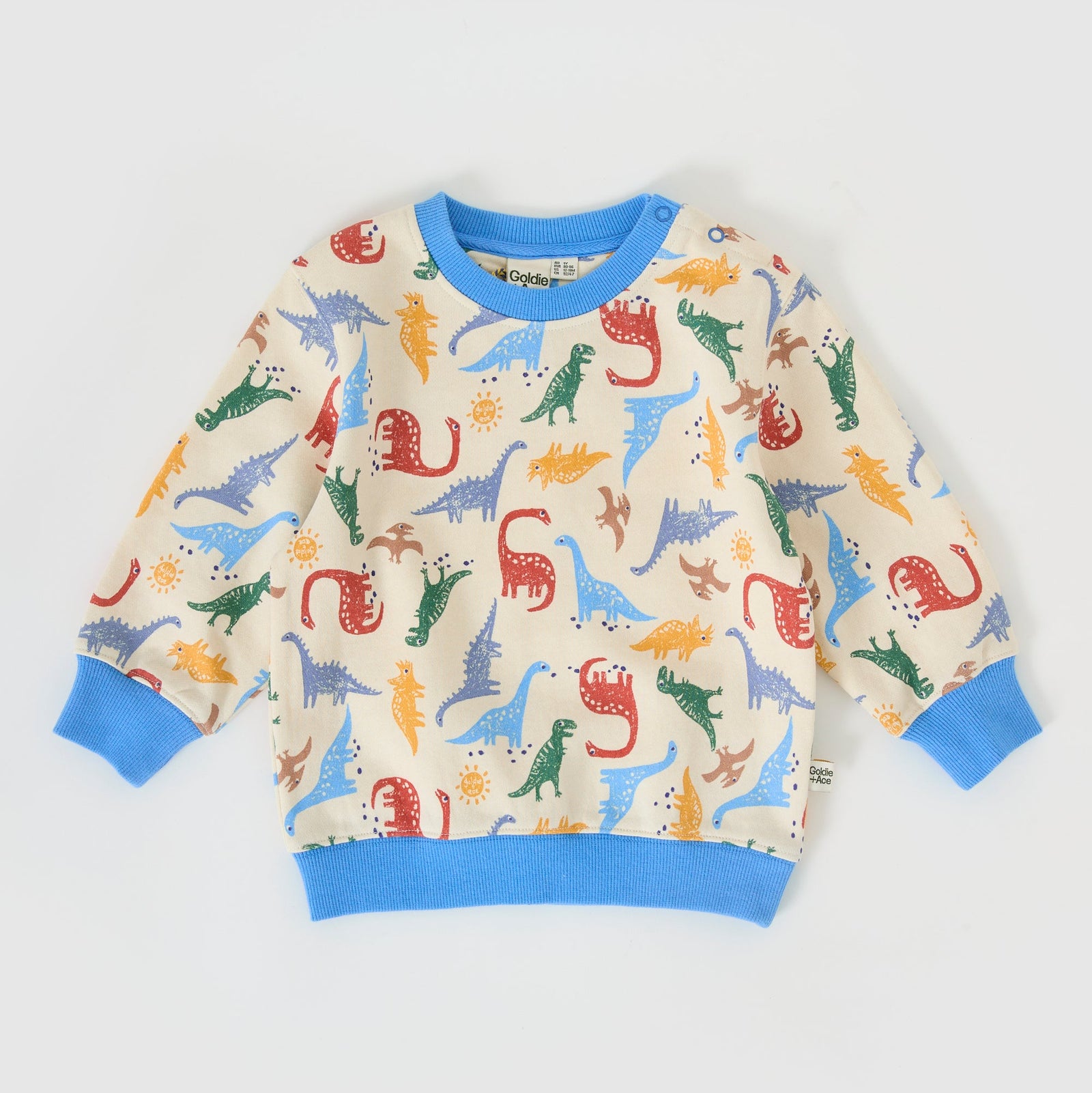 Dino-Mite Relaxed Terry Sweater