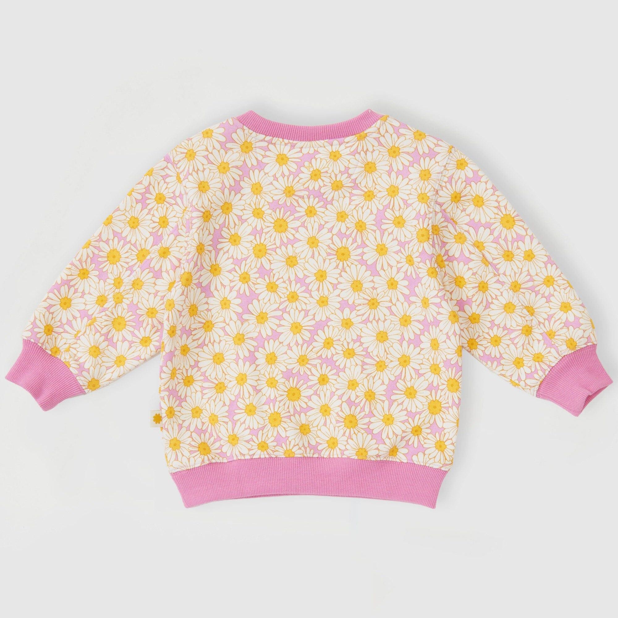 DAISY MEADOW RELAXED TERRY SWEATER