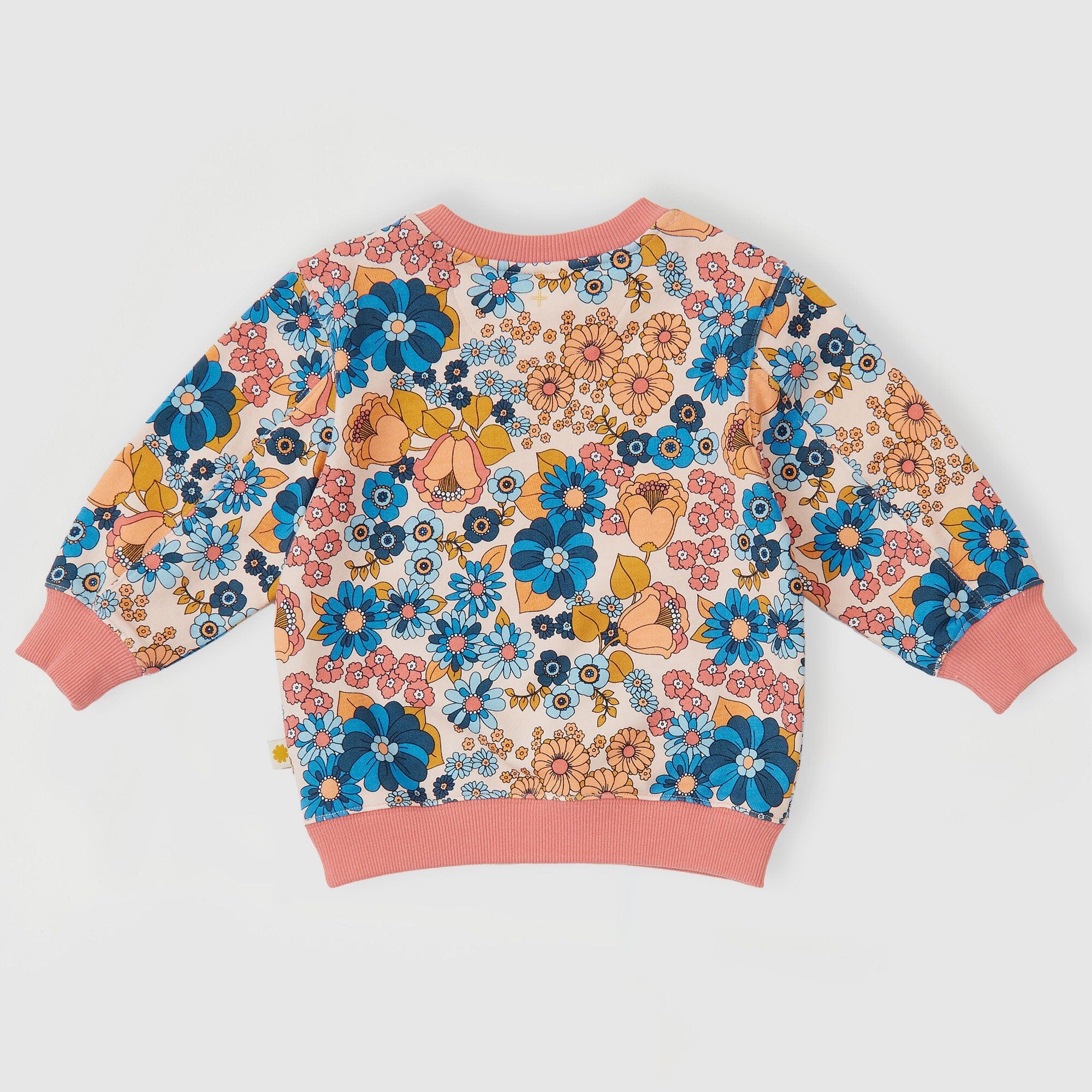 WILLA WILDFLOWER RELAXED TERRY SWEATER