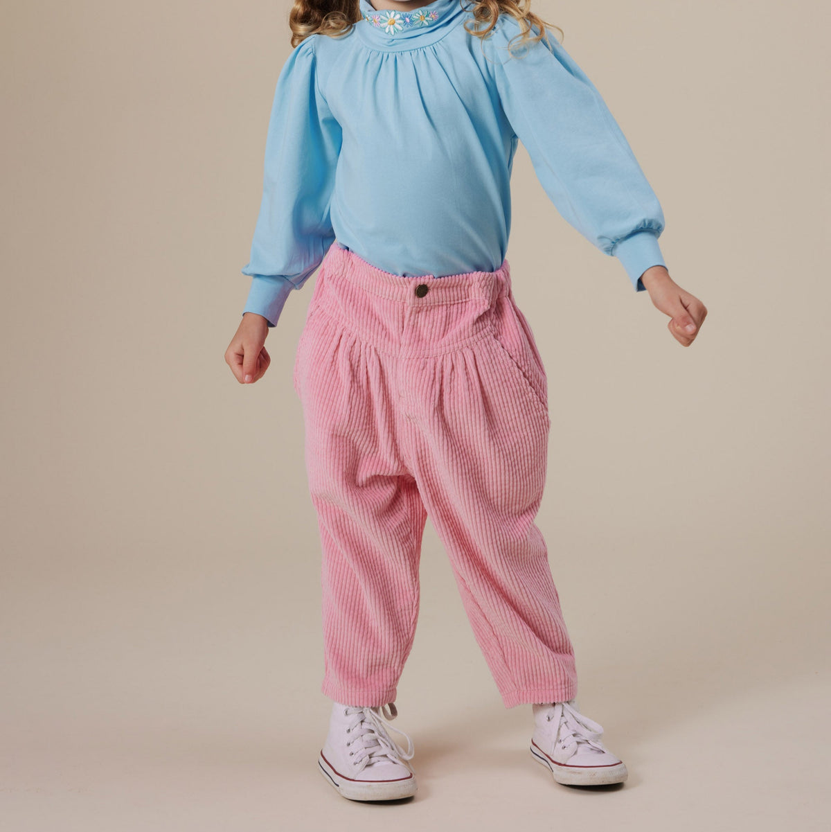 Nora Corduroy Pant (Pink)