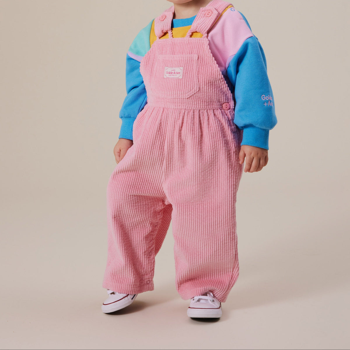 Sammy Corduroy Overalls (Sweet Pea)