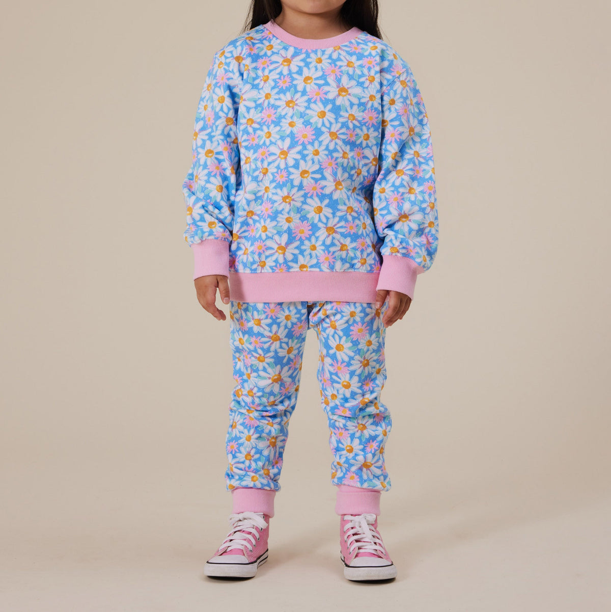 Terry Sweatpants (Seaside Daisy)