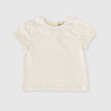 Laura Puff Sleeve Collar Top