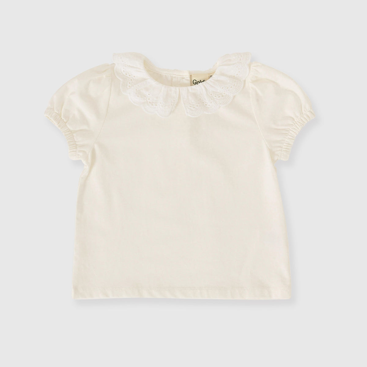 Laura Puff Sleeve Collar Top