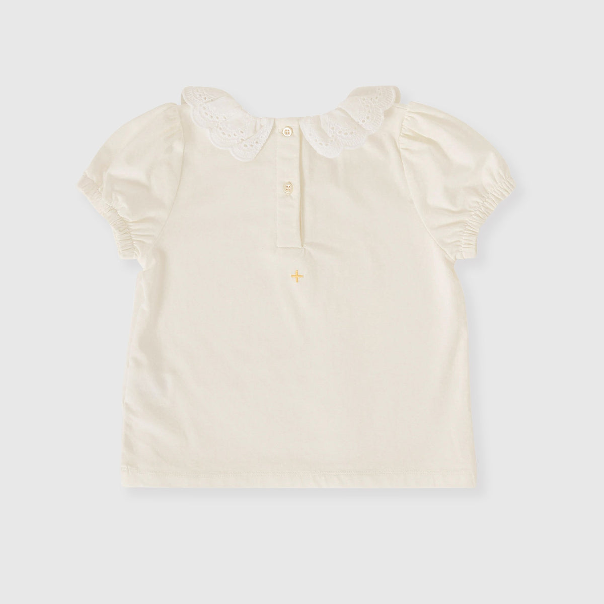 Laura Puff Sleeve Collar Top