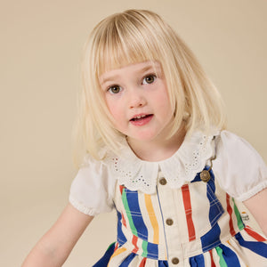 Laura Puff Sleeve Collar Top