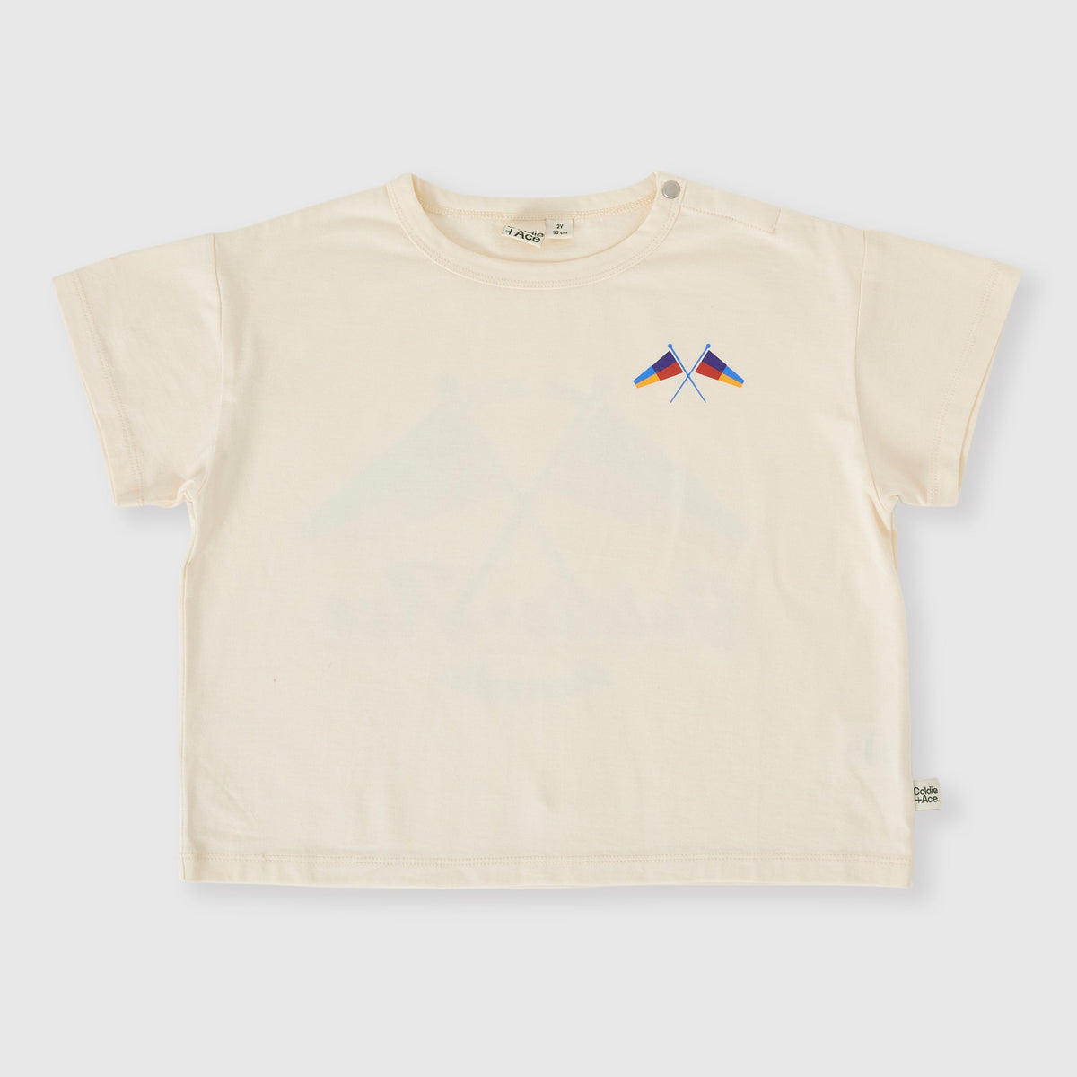 Nautical Flag Oversized Tee