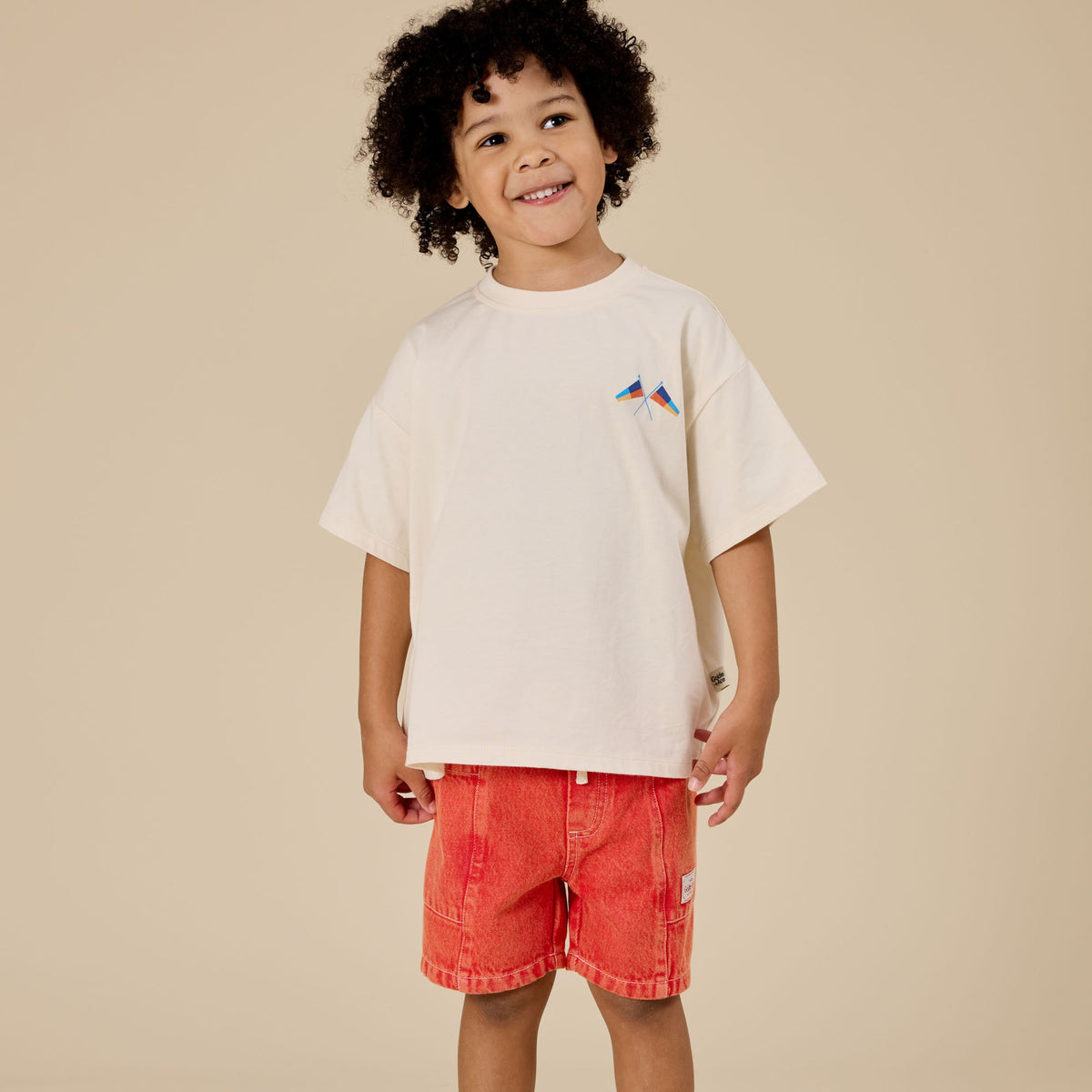 Nautical Flag Oversized Tee