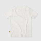 Embroidered Rib Tee