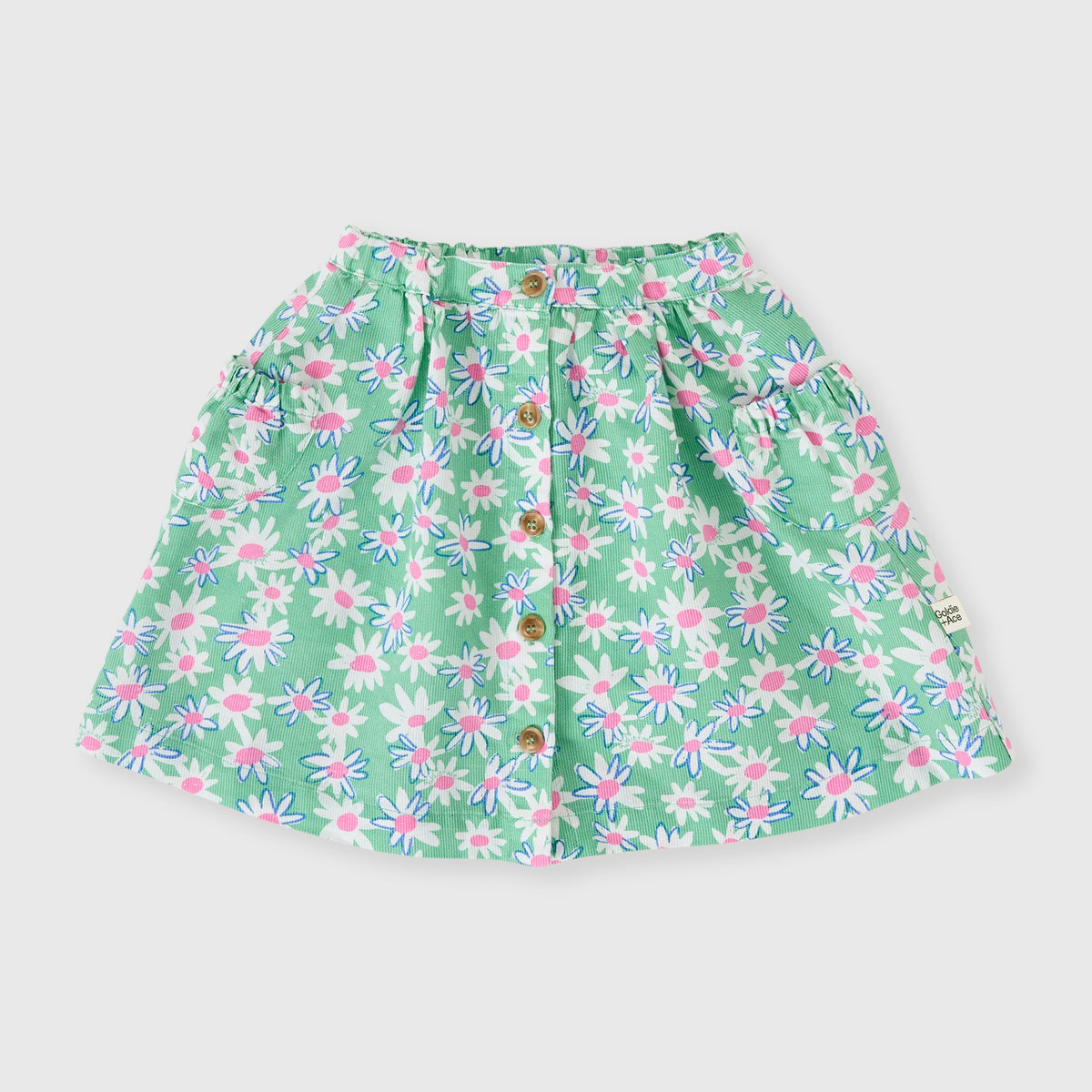 Daisy Patch Presley Pocket Skirt