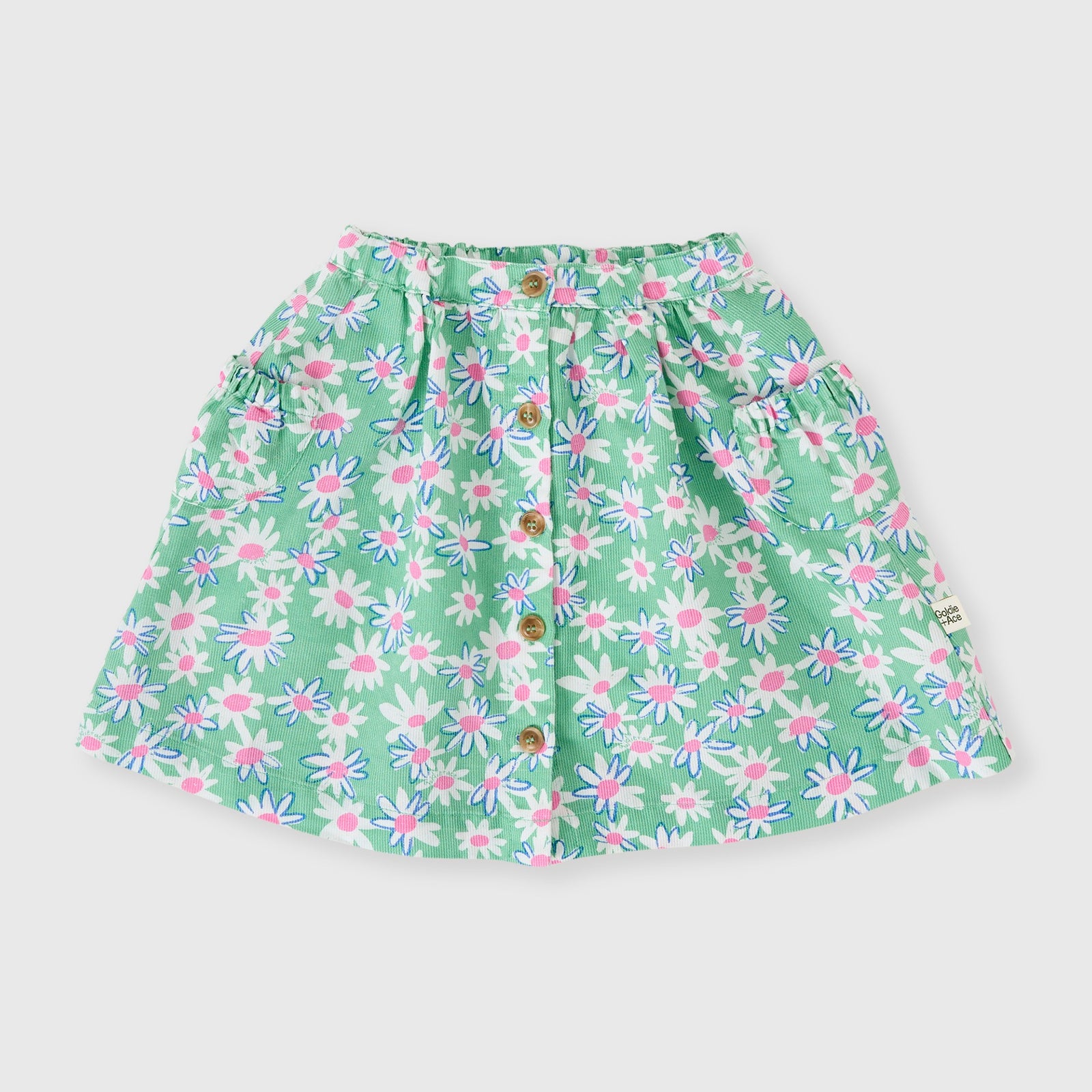 Daisy Patch Presley Pocket Skirt