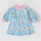 Leah Long Sleeve Dress (Seaside Daisy)
