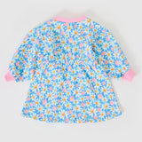 Leah Long Sleeve Dress (Seaside Daisy)
