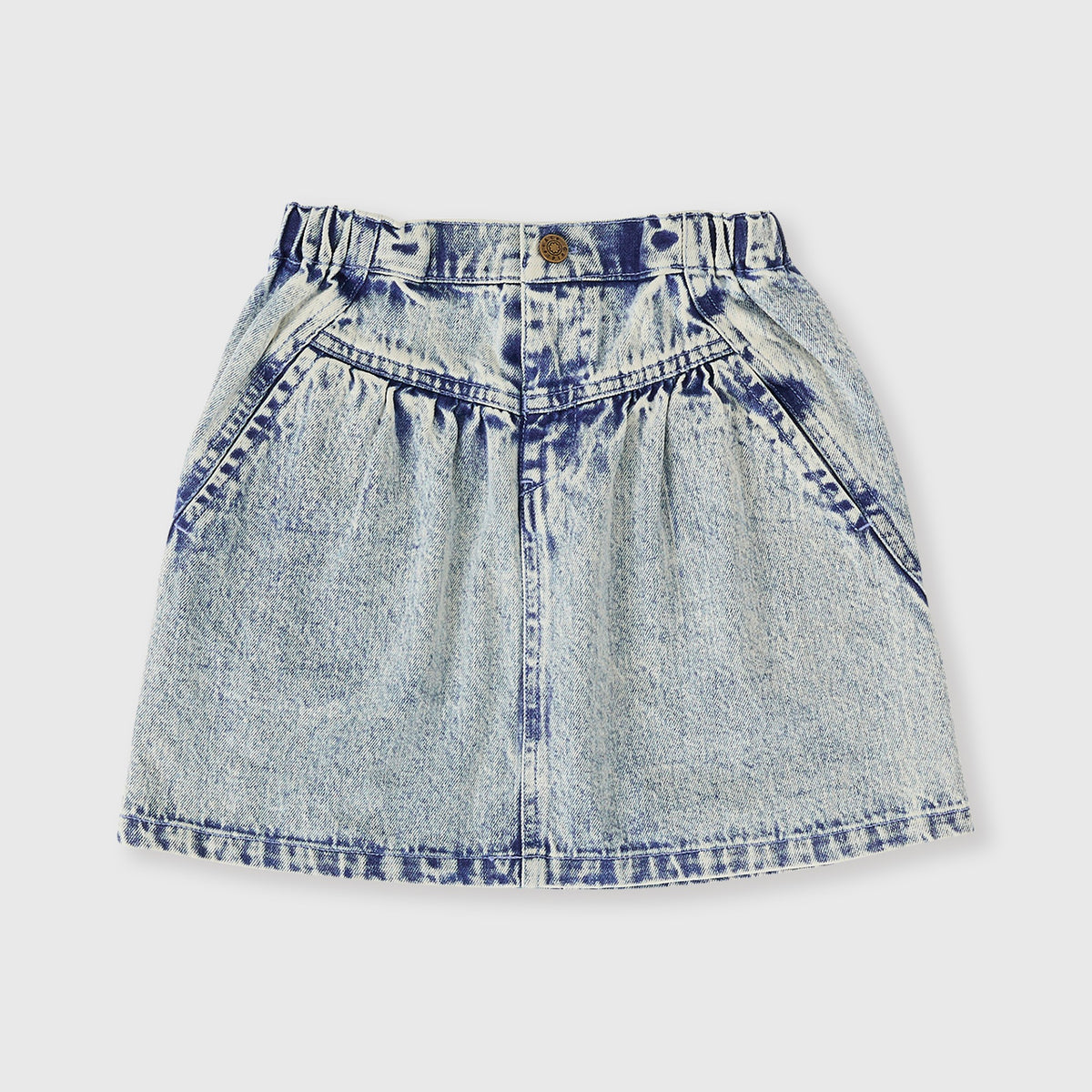 Esta A-Line Denim Skirt