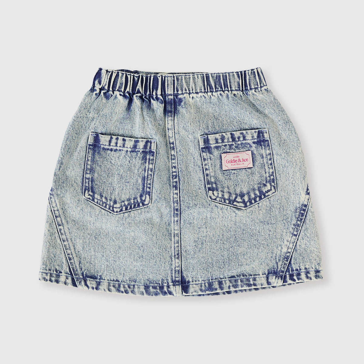 Esta A-Line Denim Skirt